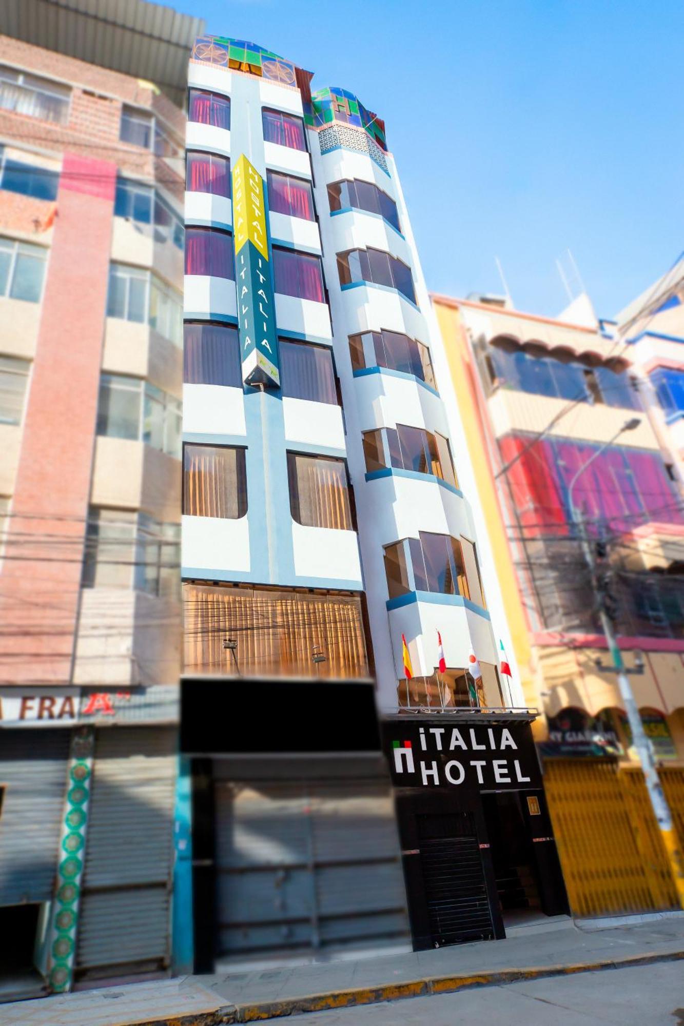 Hotel Italia I 치클라요 외부 사진